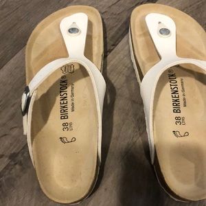 white Birkenstock